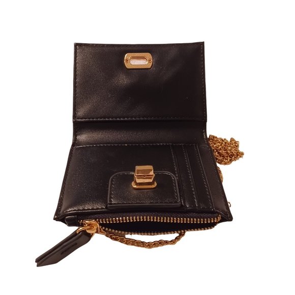 Black Micro Purse/Wallet - Picture 4 of 5